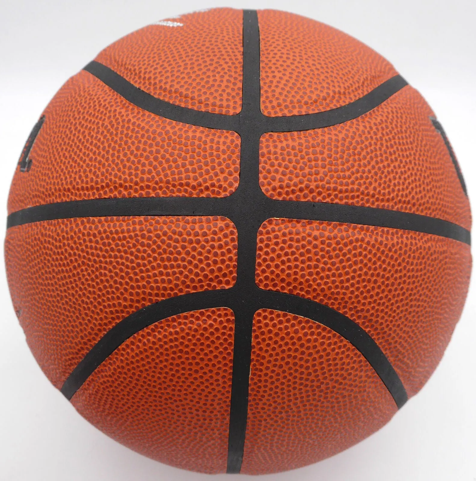 John Stockton Autographed Basketball Utah Jazz (Smudged) Beckett BAS QR #BK82068