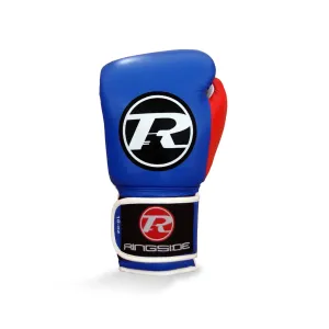 Junior Leather Training Glove 10oz Blue / Red / White