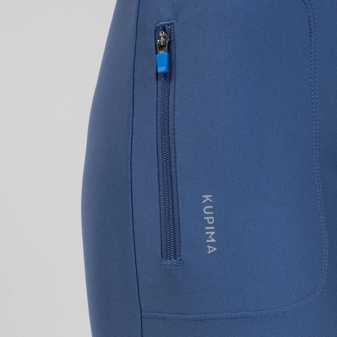 Kids' cropped bottoms-KIPRUN dry denim