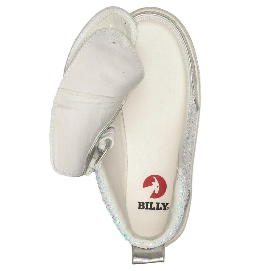 Kids' Unicorn Metallic Glitter Billy Classic Lace Highs