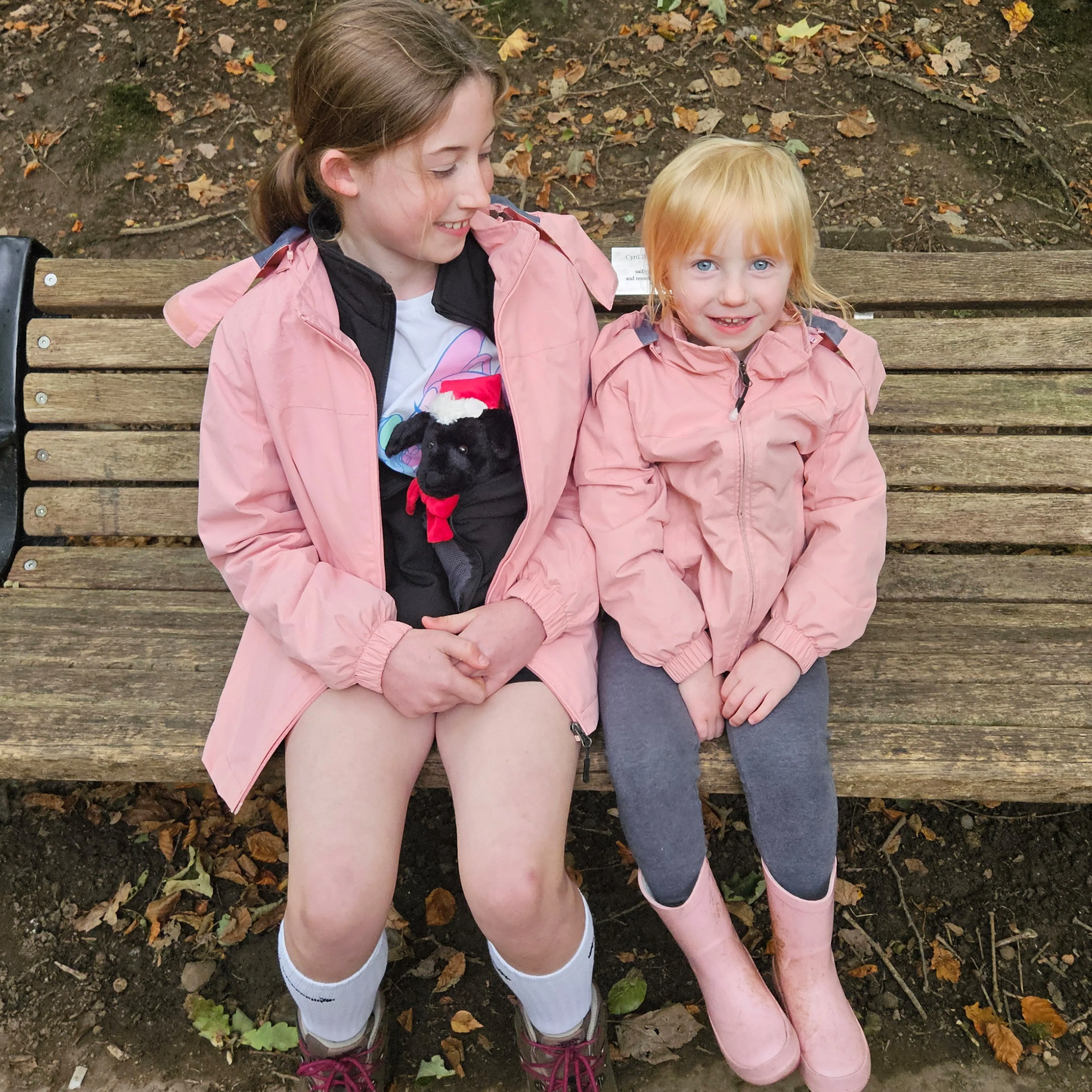Kids Waterproof Rain Jacket - Pink