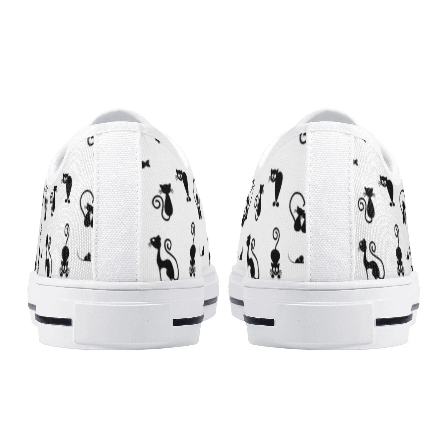 Kit Cat Womens Low Top Canvas Shoes