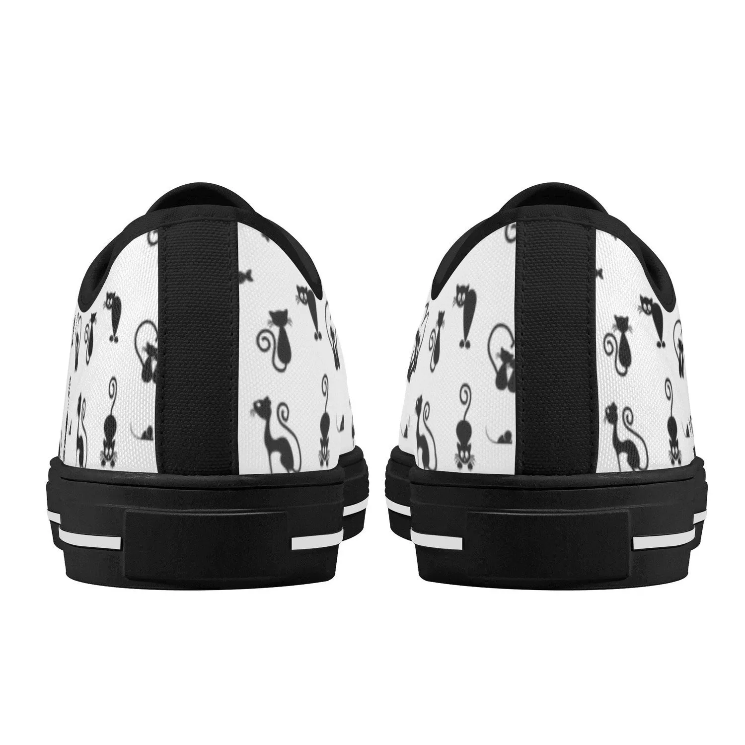 Kit Cat Womens Low Top Canvas Shoes