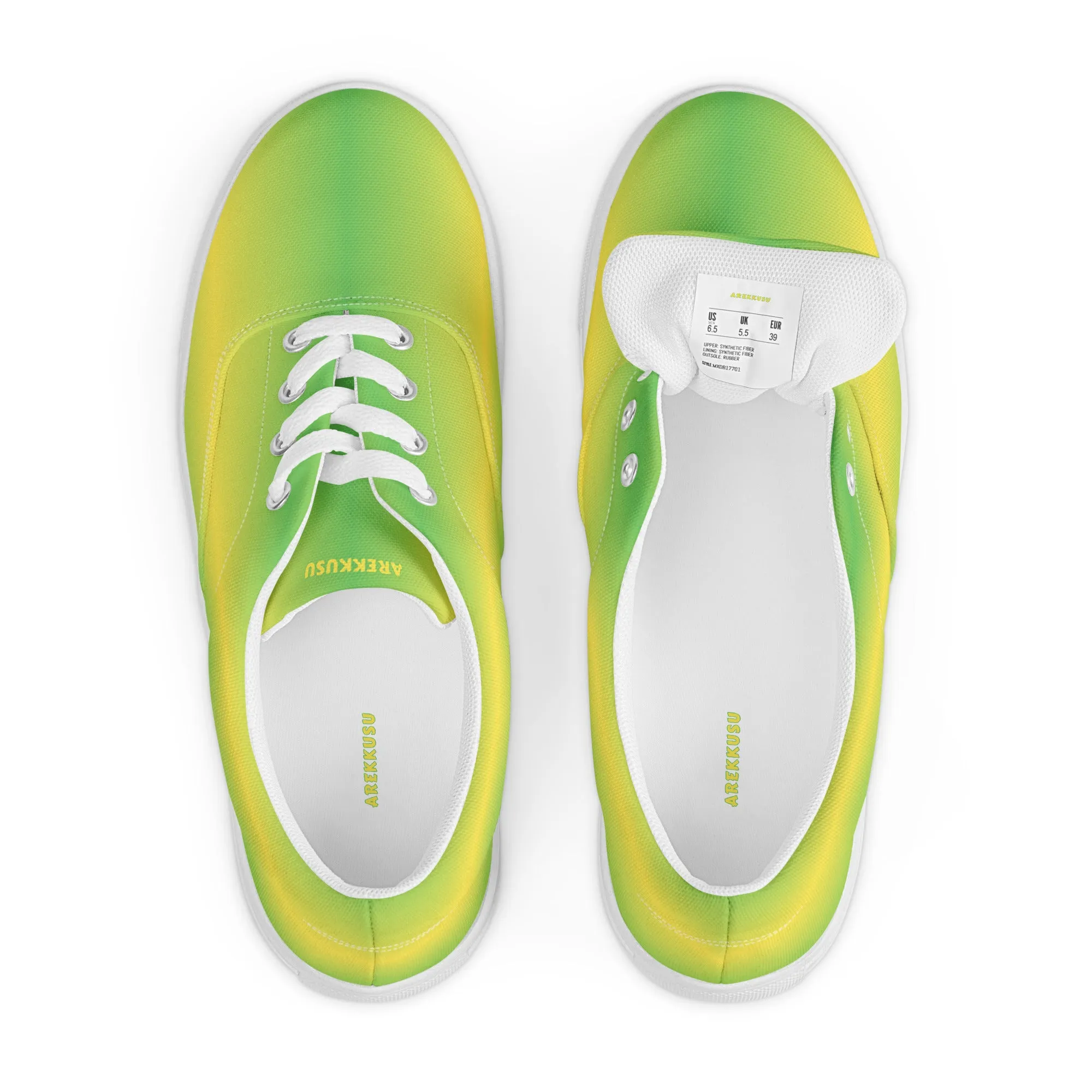 Lace-Up Canvas Shoes