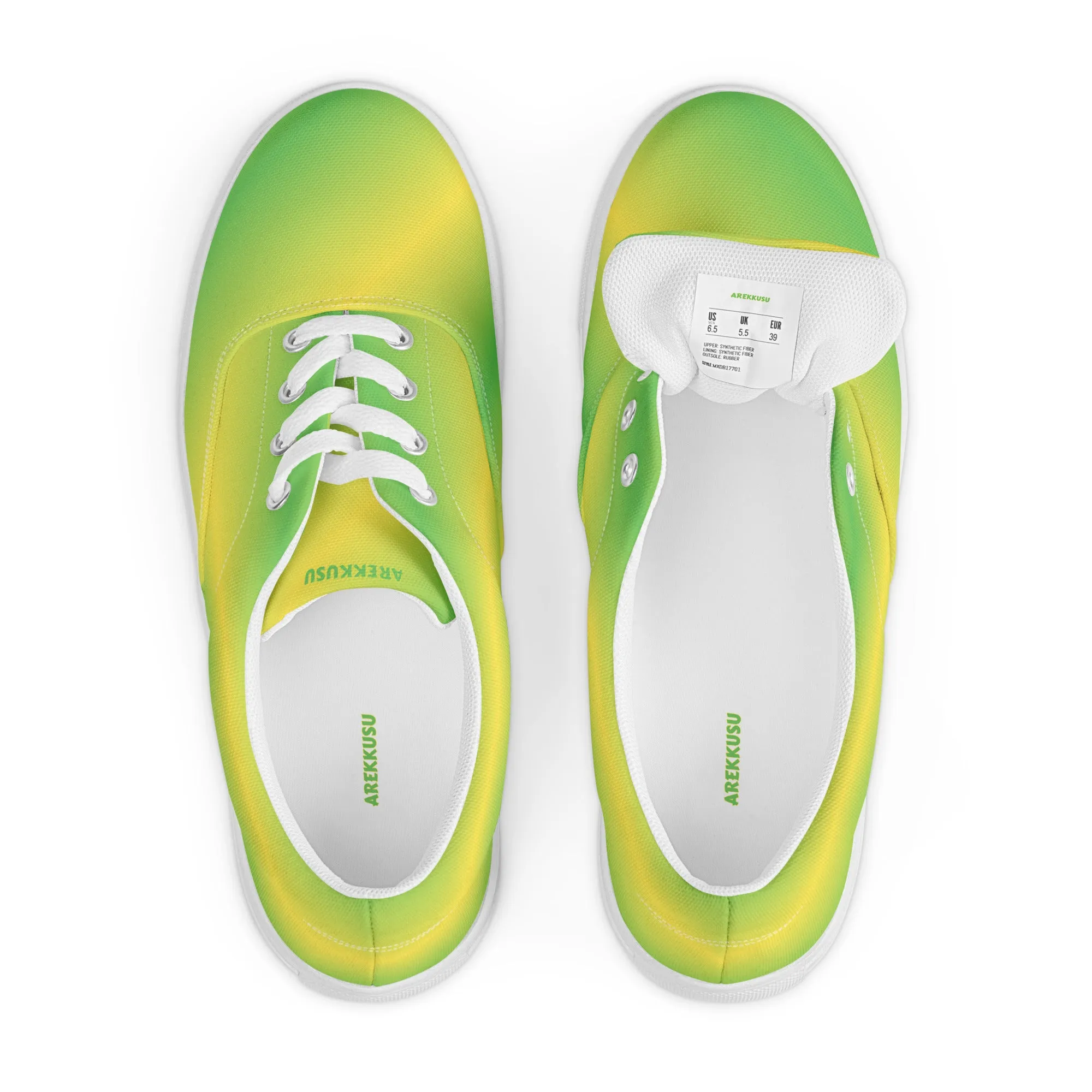 Lace-Up Canvas Shoes