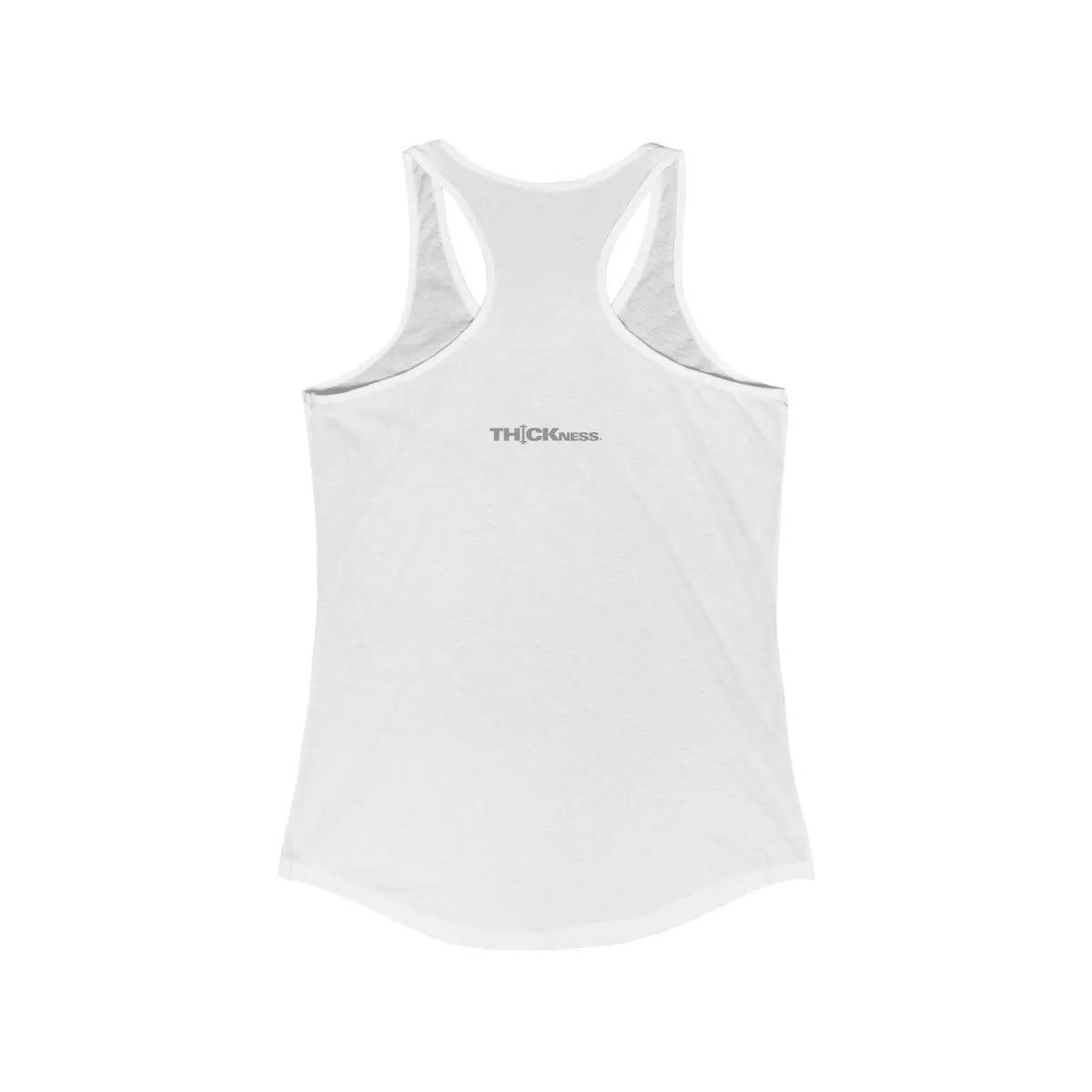 Ladies "Small T" Racerback Tank - White