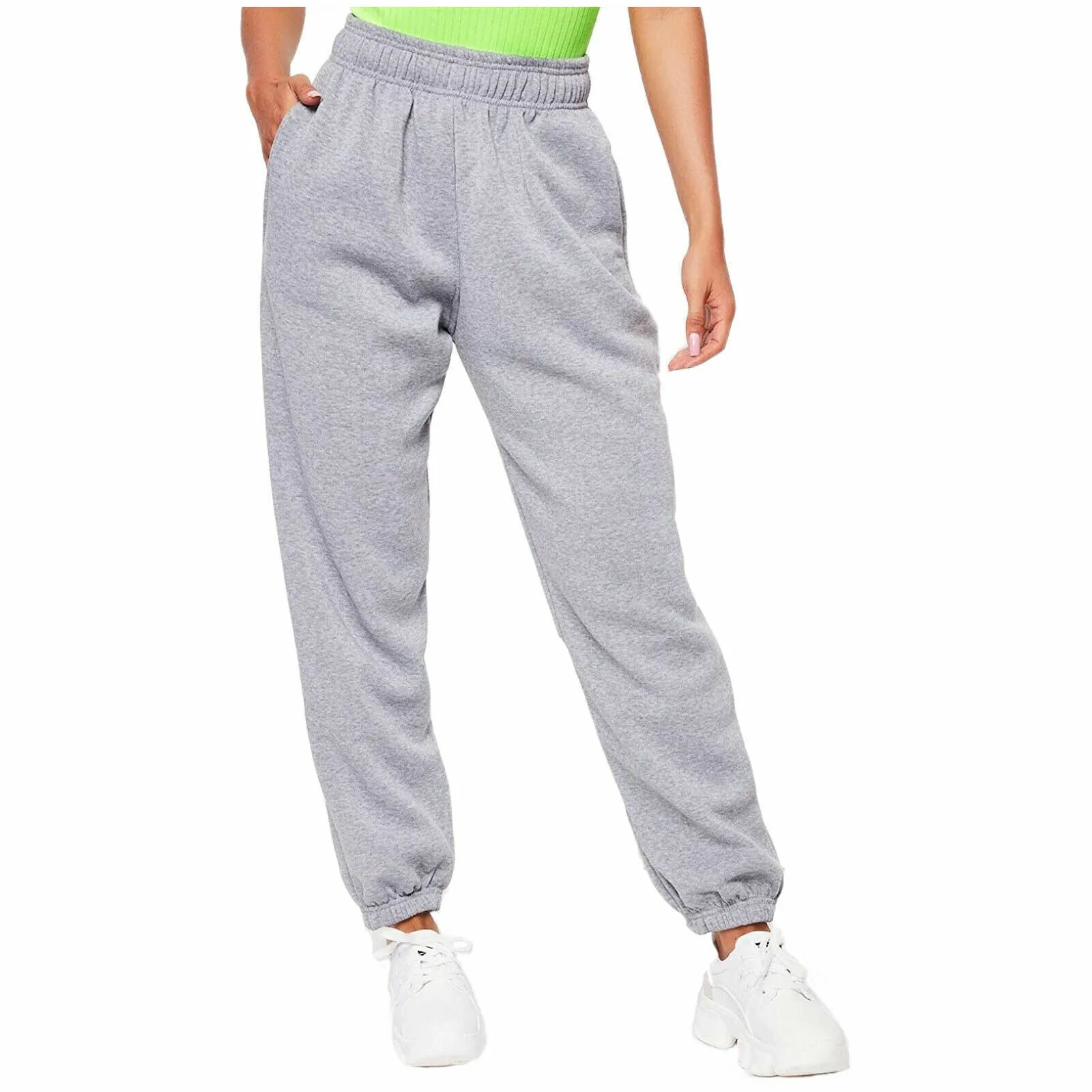 LADIES WOMENS JOG PANTS YOGA CASUAL GYM JOGGERS JOGGING BOTTOMS RUNNING TROUSERS