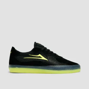 Lakai Essex Shoes - Black Suede/Yellow/Clear