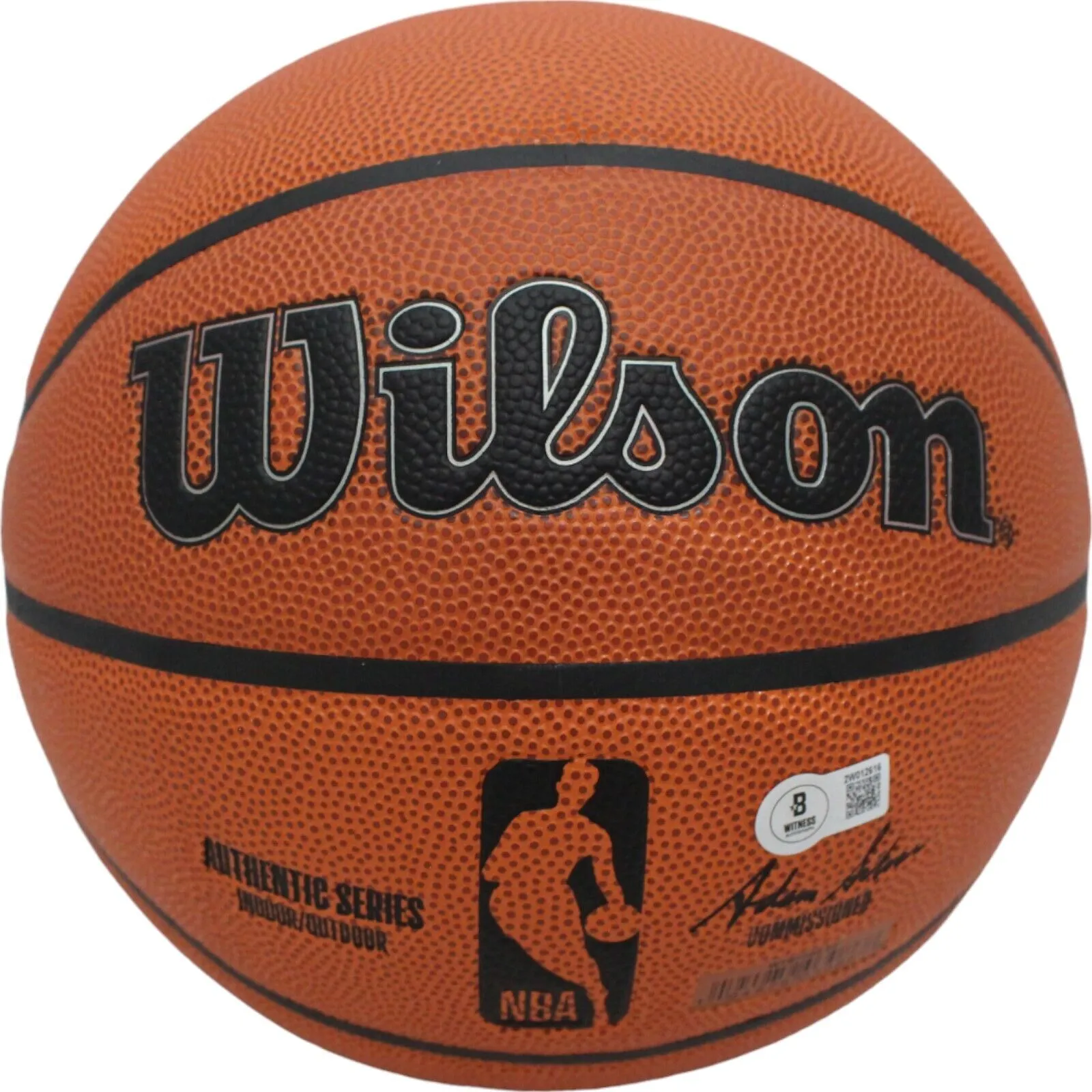 Larry Bird Autographed Boston Celtics Wilson I/O Basketball Beckett 46466