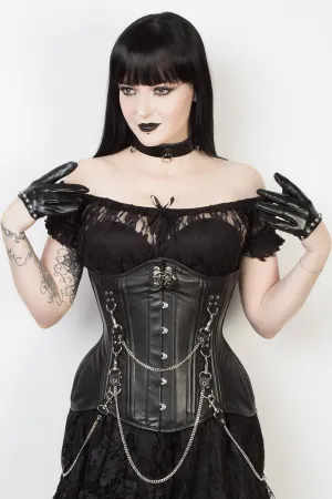 Leather Gothic Waist Training Corset (ELC-102)