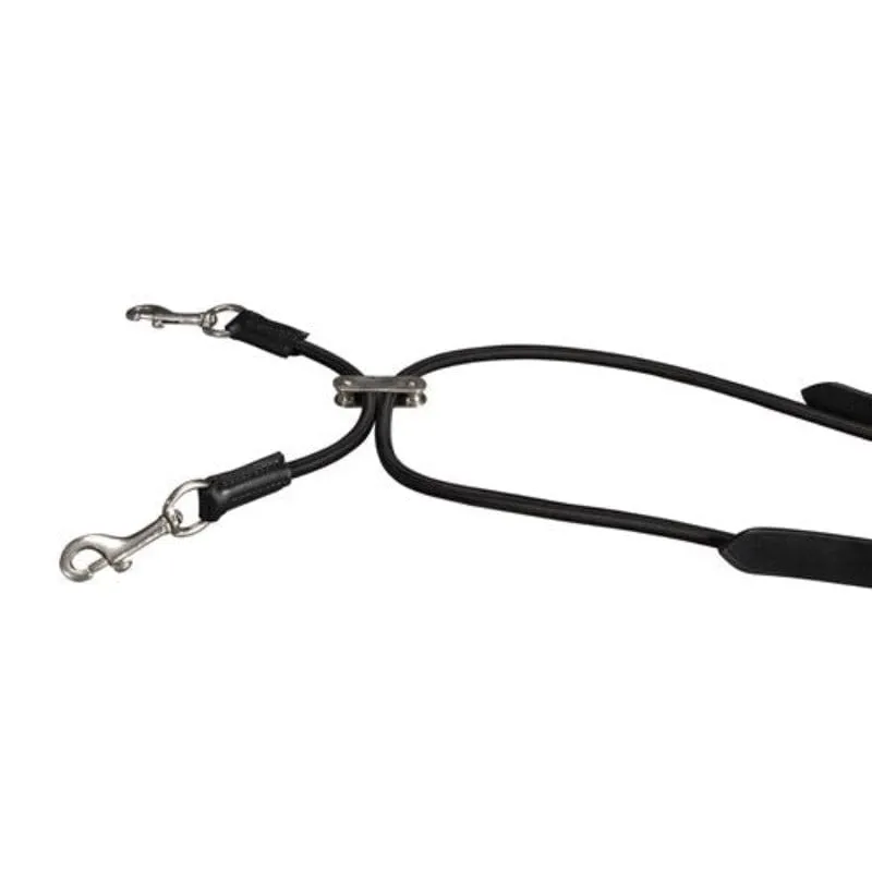 Leather Side Reins with Elastic Back