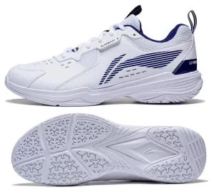 Li-Ning Almighty V Unisex Badminton Shoes - White / Estate Blue