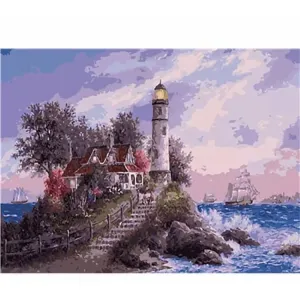 Lighthouse – Canvastly DIY Paint By Numbers