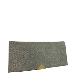 Lodi Fabric Clutch Bag - Gold