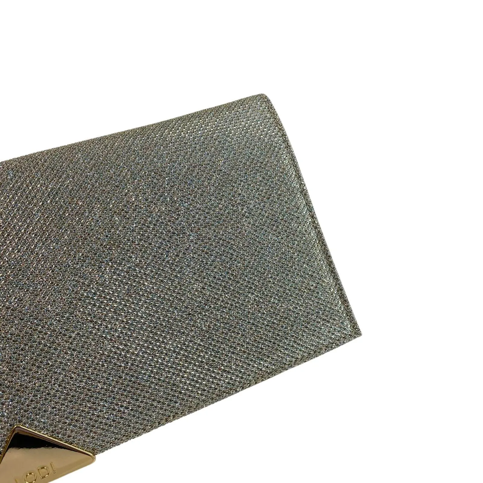 Lodi Fabric Clutch Bag - Gold