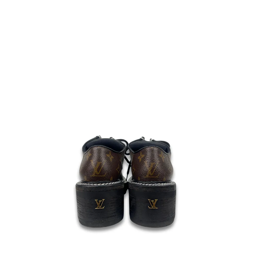 Louis Vuitton LV Beaubourg Platform Derby - Size 37