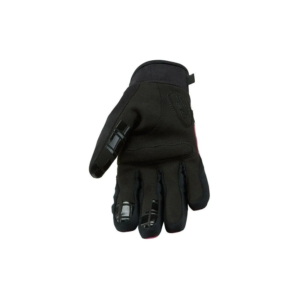 Madison Protec Youth Waterproof Cycling Gloves - Knockout Pink - Youth Large