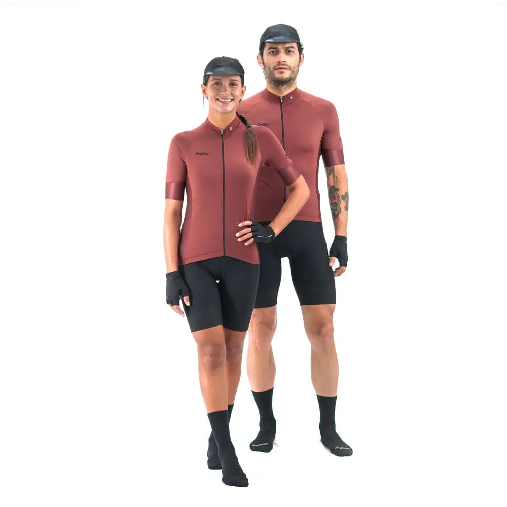 Maglie Colorate - Glamour Cocoa - Short Sleeve Jersey. Women
