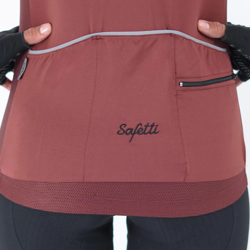 Maglie Colorate - Glamour Cocoa - Short Sleeve Jersey. Women