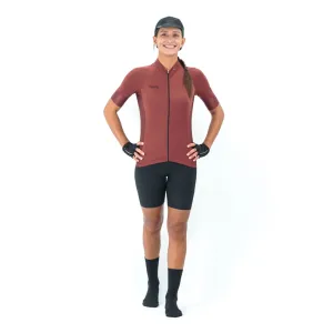 Maglie Colorate - Glamour Cocoa - Short Sleeve Jersey. Women