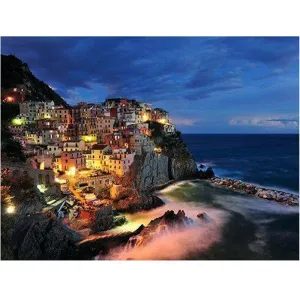 Manarola View - Canvastly DIY Paint By Numbers