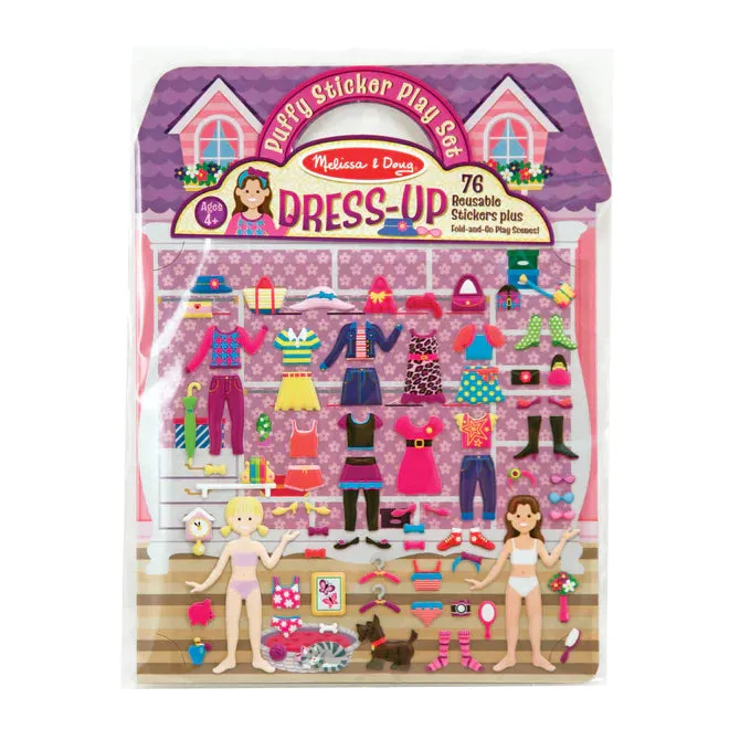 Melissa & Doug Puffy Sticker Play Set - Dress-Up