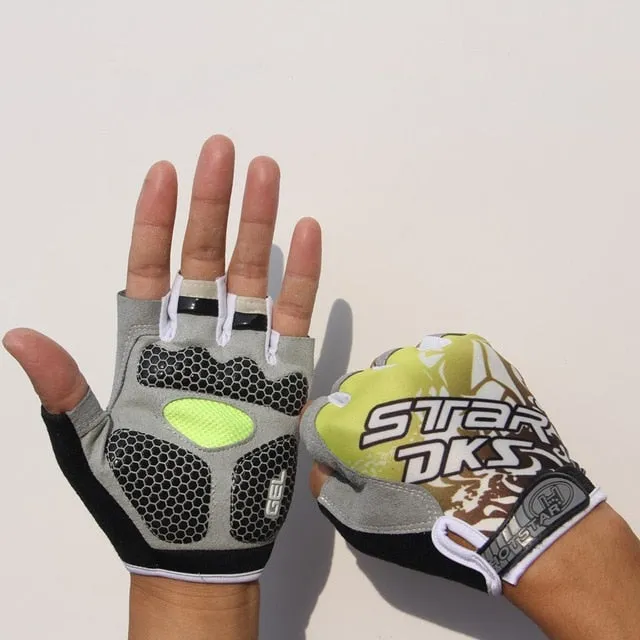 Men & Women's Sports 3D Gel Padded Anti-Slip Gloves Gym Fitness Weight Lifting Body Building Exercise Training Workout Crossfit