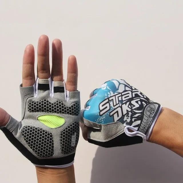 Men & Women's Sports 3D Gel Padded Anti-Slip Gloves Gym Fitness Weight Lifting Body Building Exercise Training Workout Crossfit