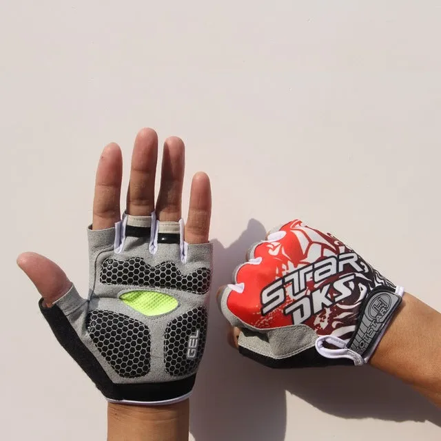 Men & Women's Sports 3D Gel Padded Anti-Slip Gloves Gym Fitness Weight Lifting Body Building Exercise Training Workout Crossfit