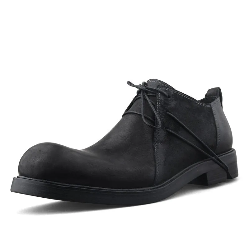 Men Casual Shoes Lace Up Height Increasing Plus Size