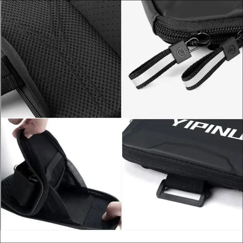 Men women waterproof reflective sports arm bag fitness night running jogging cycling phone case