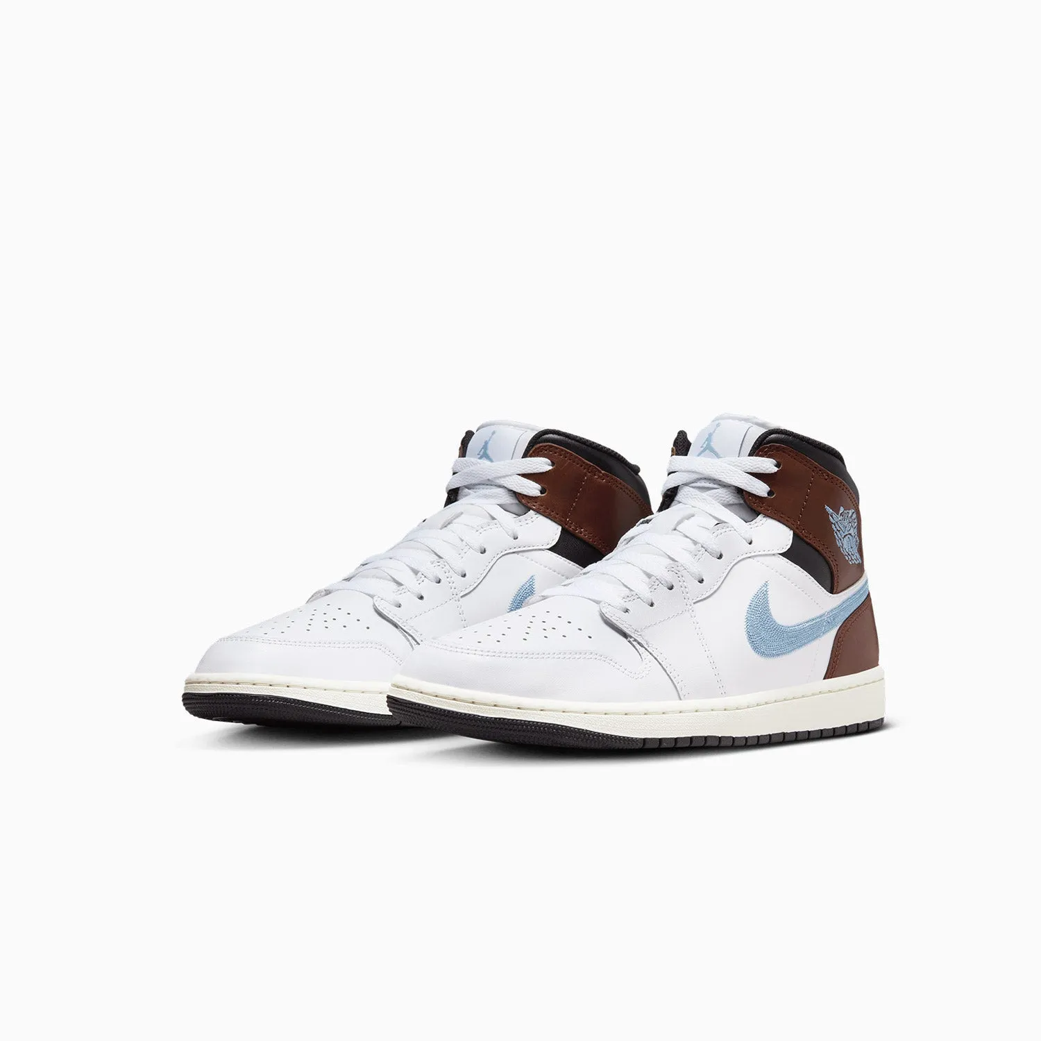 Men's Air Jordan 1 Mid SE "Brown Blue Grey"