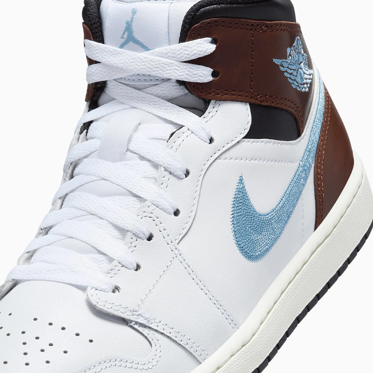 Men's Air Jordan 1 Mid SE "Brown Blue Grey"