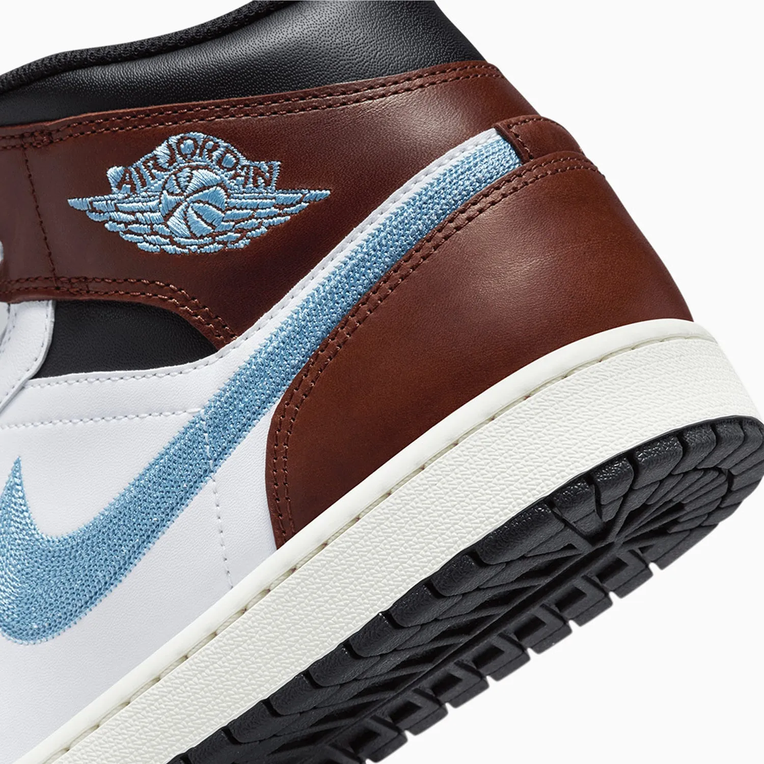 Men's Air Jordan 1 Mid SE "Brown Blue Grey"