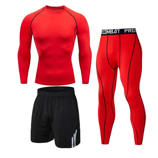 Men's Athletic Physical Training Workout Jogging Dry Fit