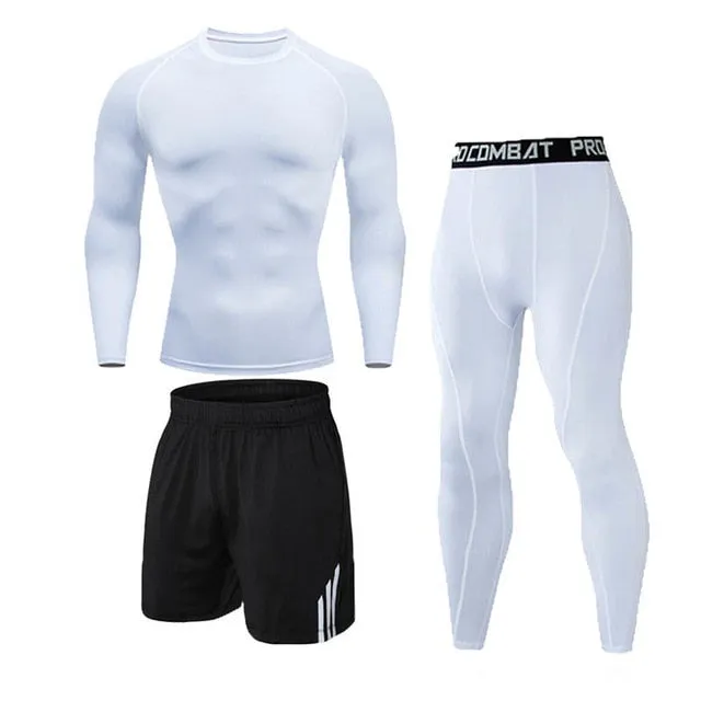 Men's Athletic Physical Training Workout Jogging Dry Fit