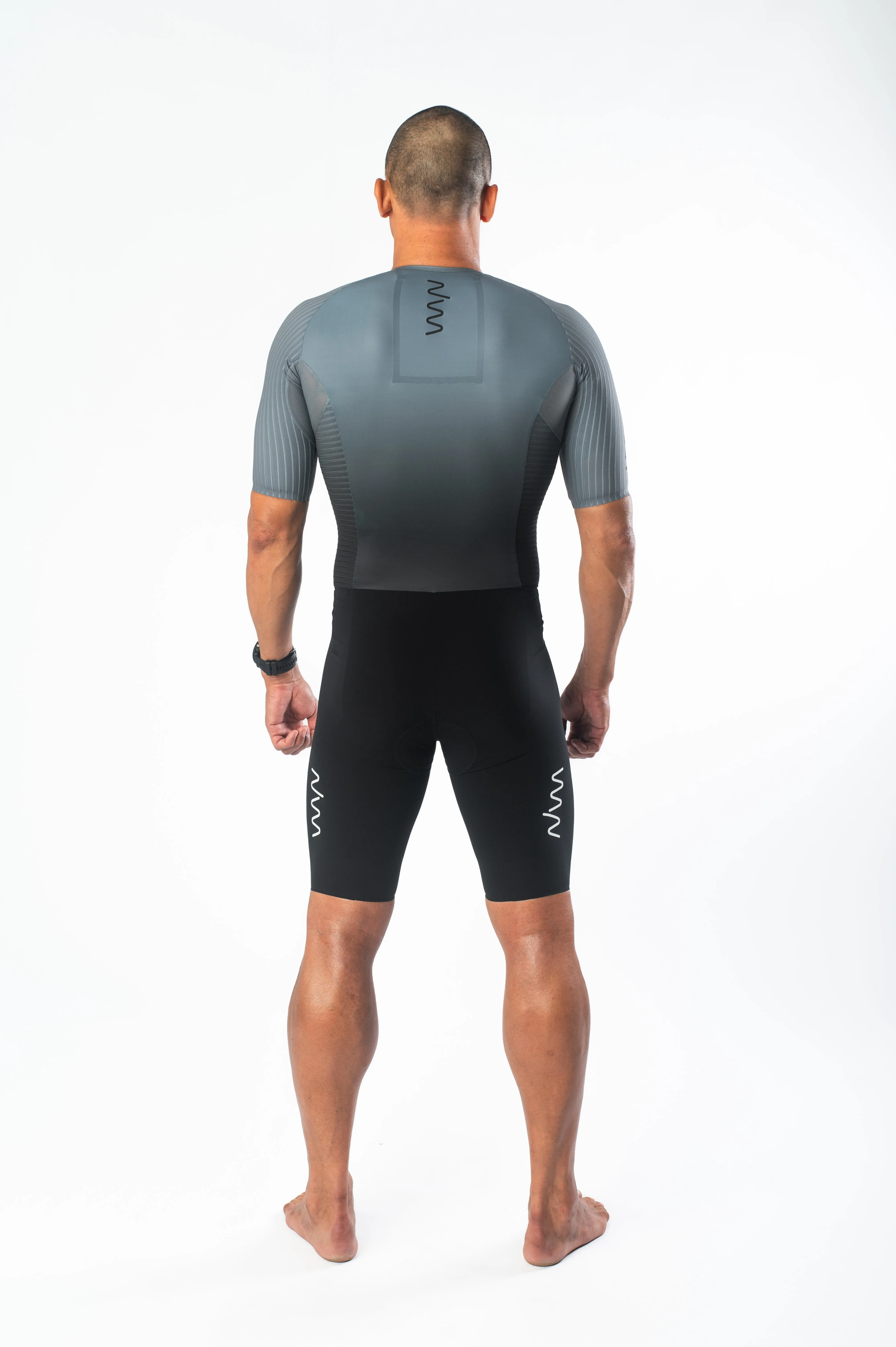 Men's CdA Aero Triathlon Suit - Gunmetal Grey