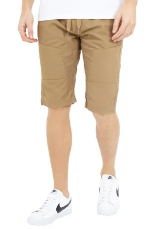 Mens Elasticated Waist Plain Shorts