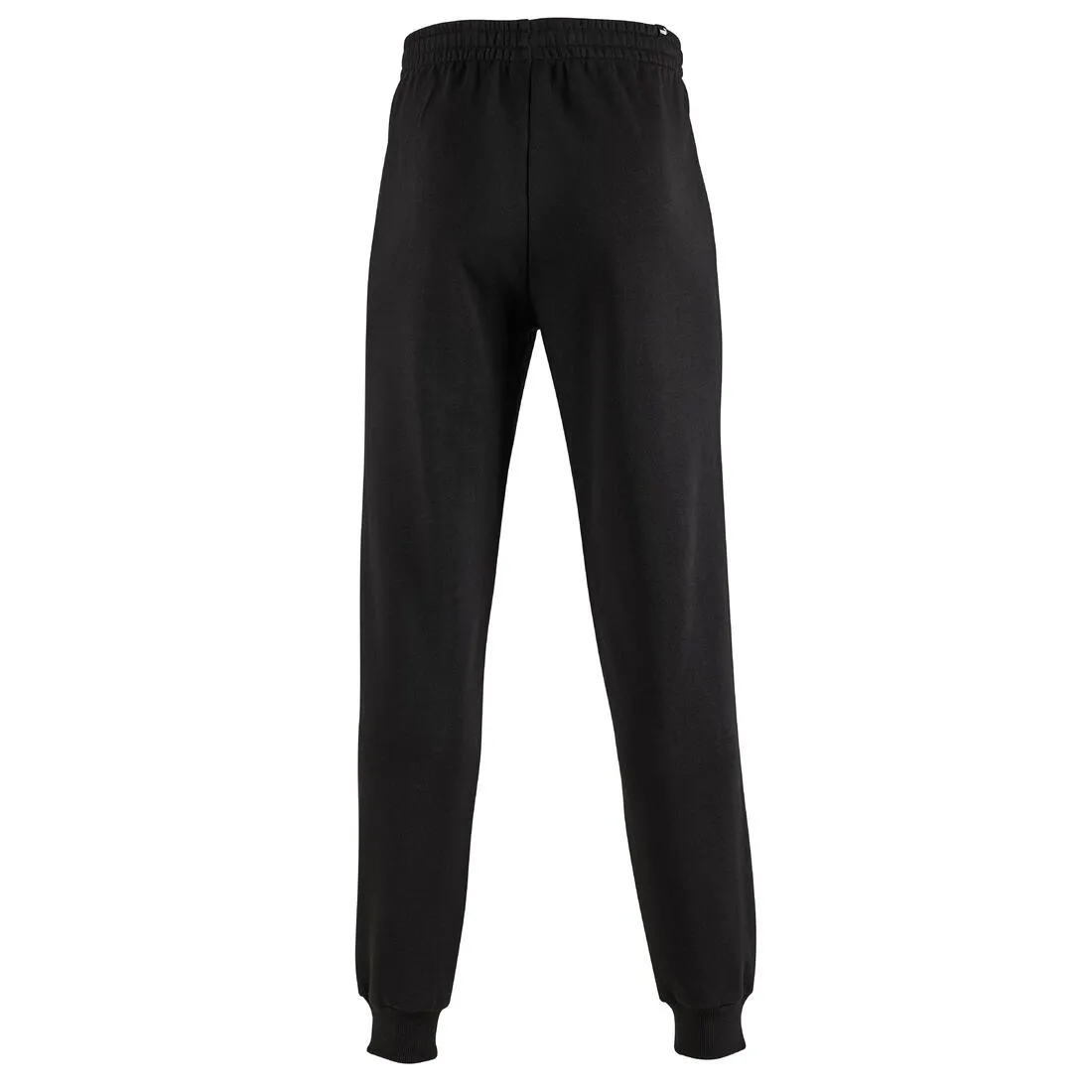 Men's Fitness Majority Cotton Slim Jogging Bottoms - Black Logo