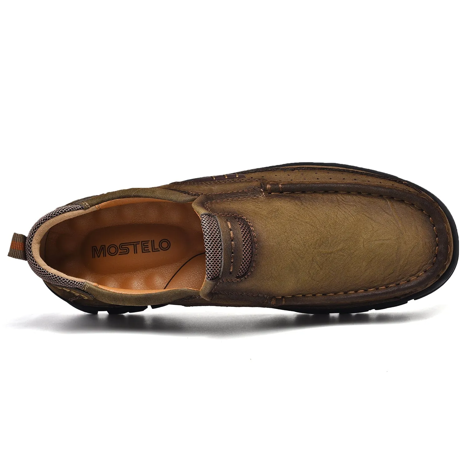 Men's Leather Anti-Slip Lightweight Outdoor Boots