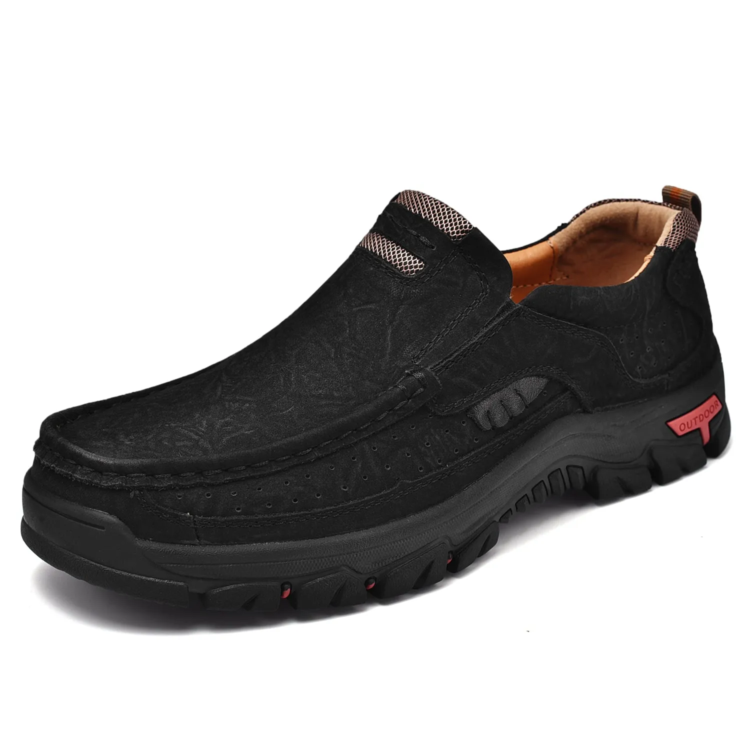 Men's Leather Anti-Slip Lightweight Outdoor Boots