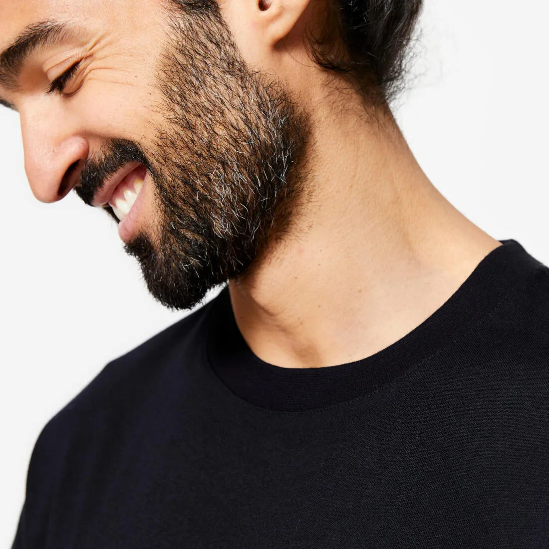 Men's Loose-Fit Fitness T-Shirt 520 - Black