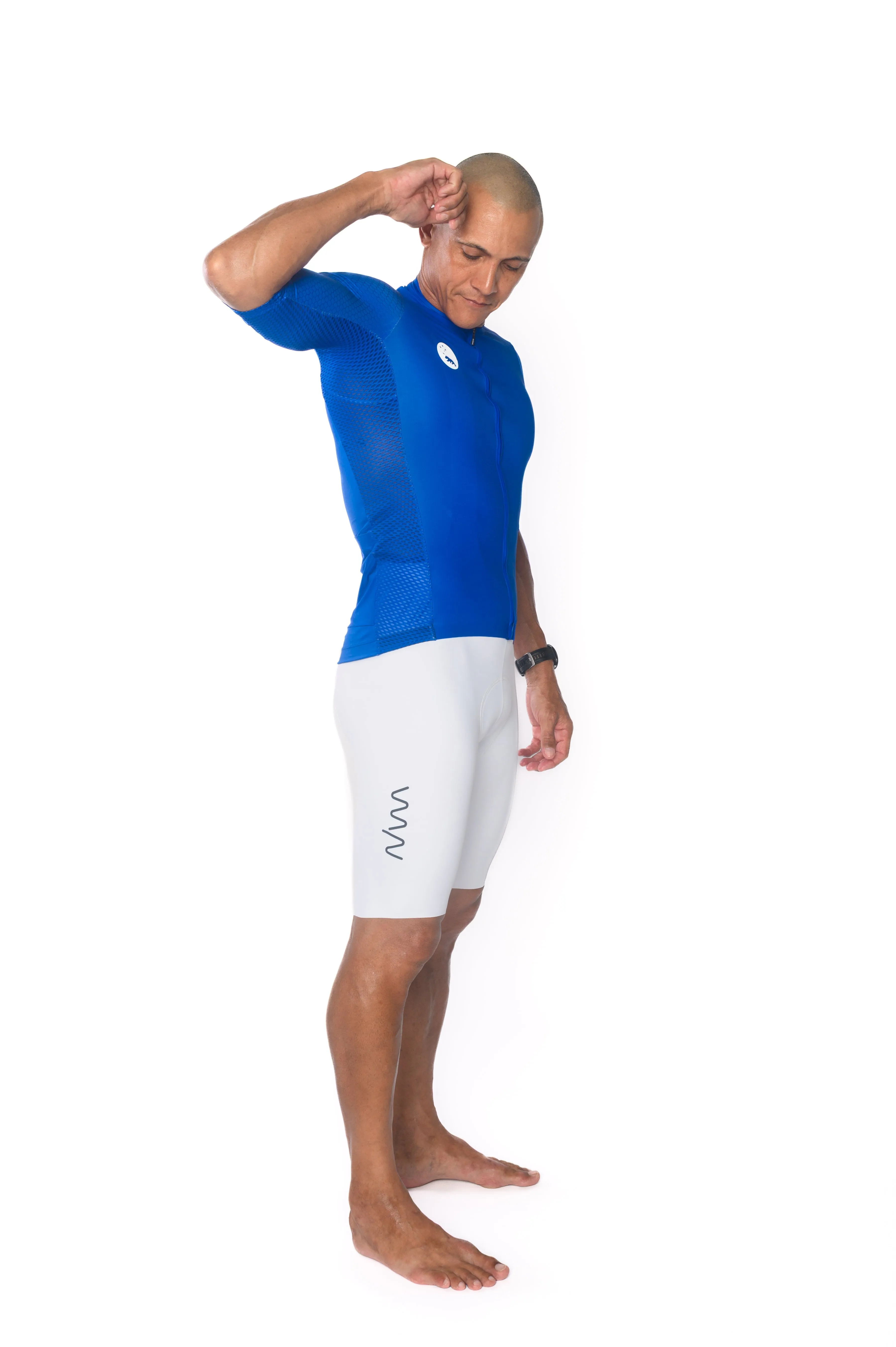 Men's LUCEO Hex Racer Cycling Jersey - Ultramarine