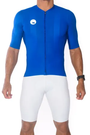 Men's LUCEO Hex Racer Cycling Jersey - Ultramarine