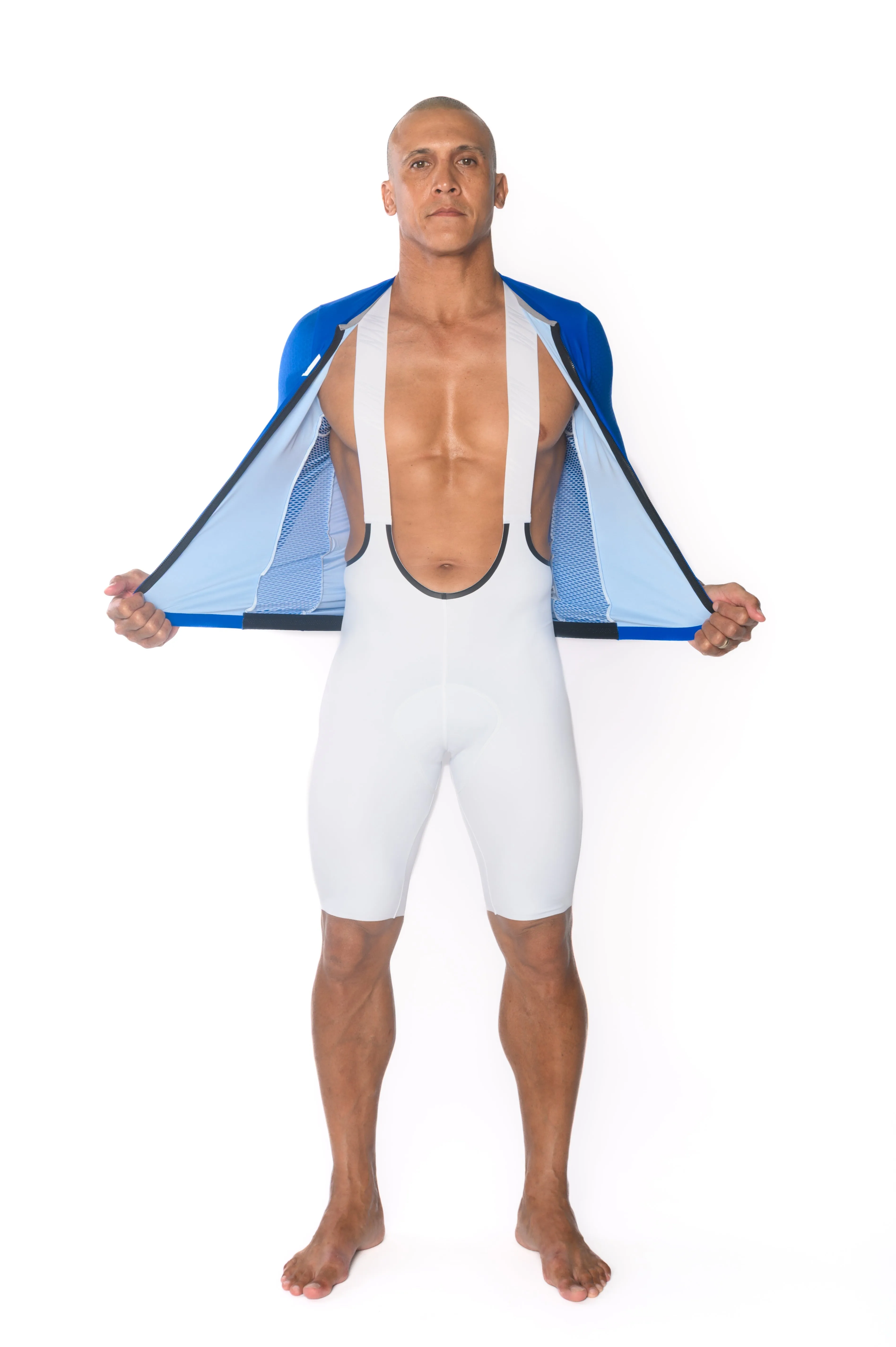 Men's LUCEO Hex Racer Cycling Jersey - Ultramarine