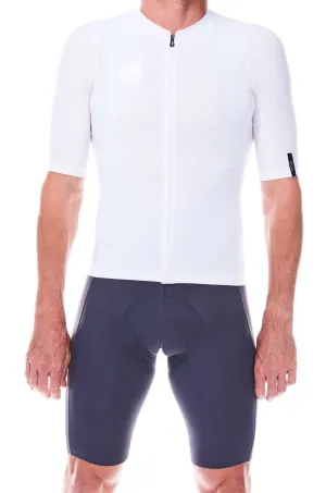 Men's LUCEO Hex Racer Cycling Jersey - White