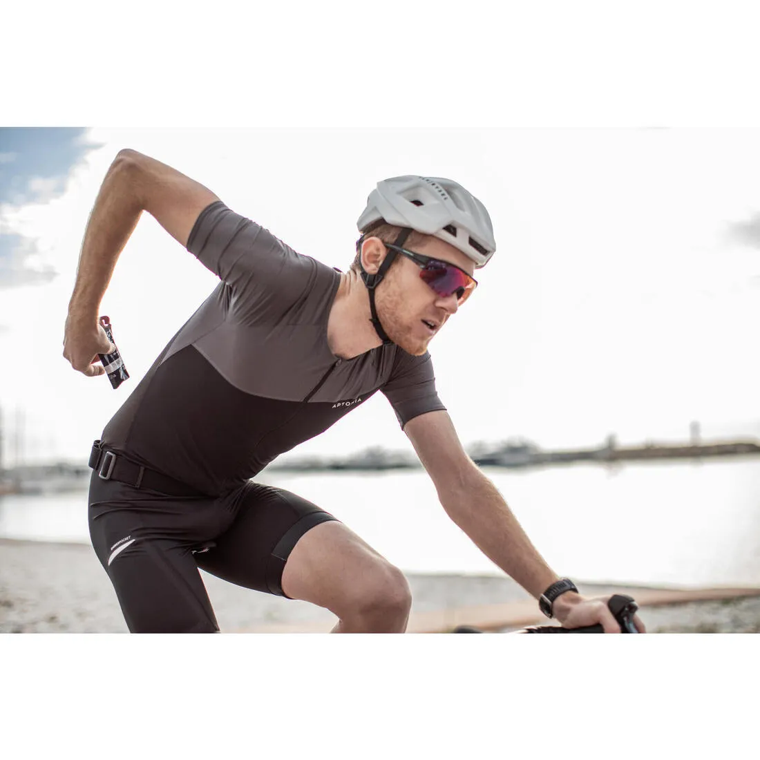 MEN'S SHORT-DISTANCE SHORT-SLEEVED TRIATHLON TRISUIT