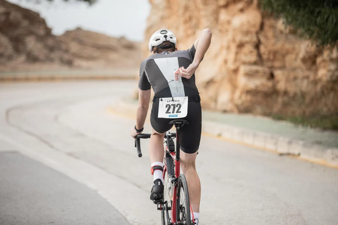 MEN'S SHORT-DISTANCE SHORT-SLEEVED TRIATHLON TRISUIT