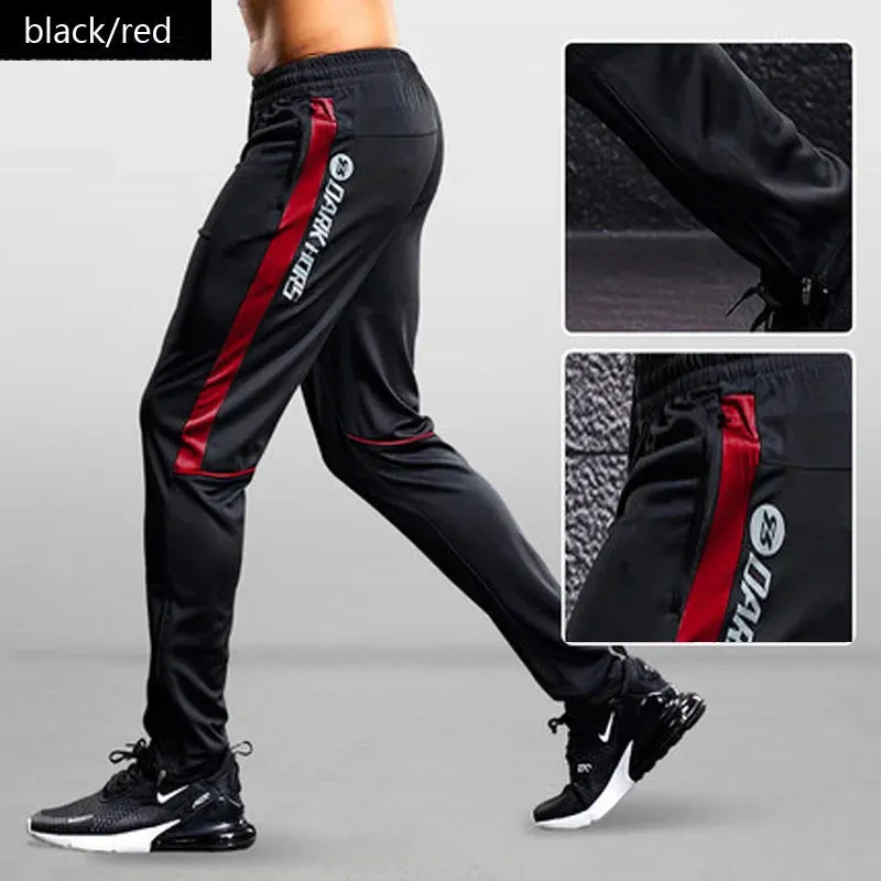 Men's Sport Pants with Zipper Pockets for Running and Training