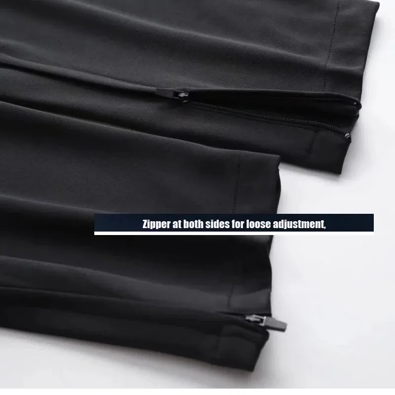 Men's Sport Pants with Zipper Pockets for Running and Training